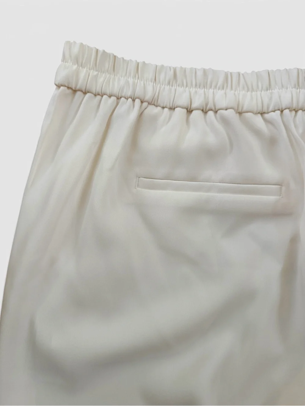 J.Crew Jamie Pants Womens 14 Ivory Pull On Ankle Career Office Stretch